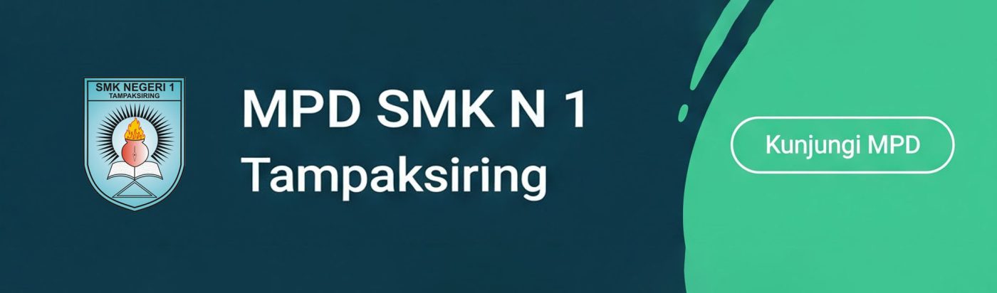 Website SMK Negeri 1 Tampaksiring