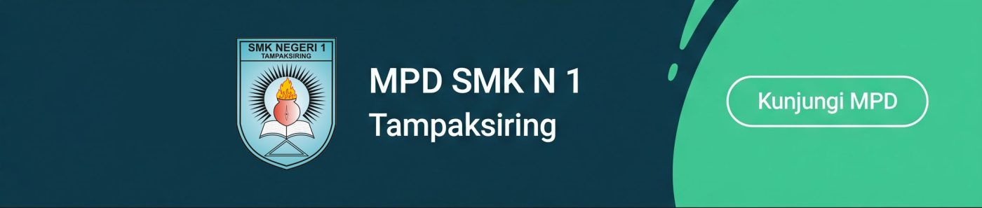 Website SMK Negeri 1 Tampaksiring