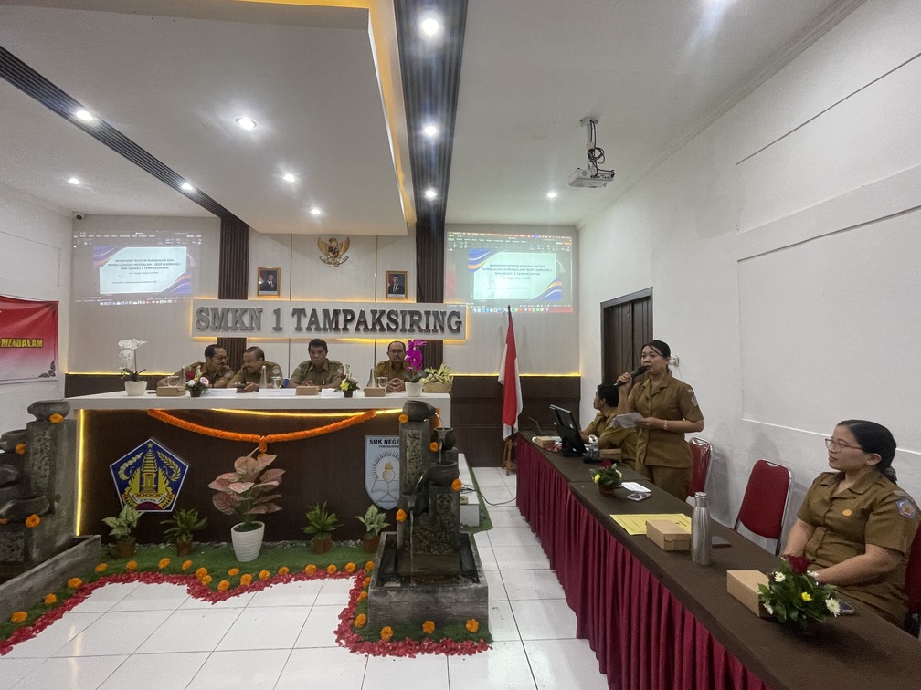 Website SMK Negeri 1 Tampaksiring