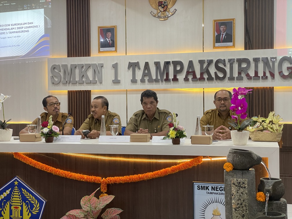 Website SMK Negeri 1 Tampaksiring