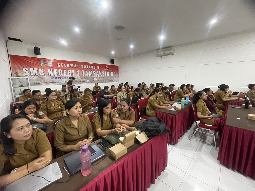Website SMK Negeri 1 Tampaksiring