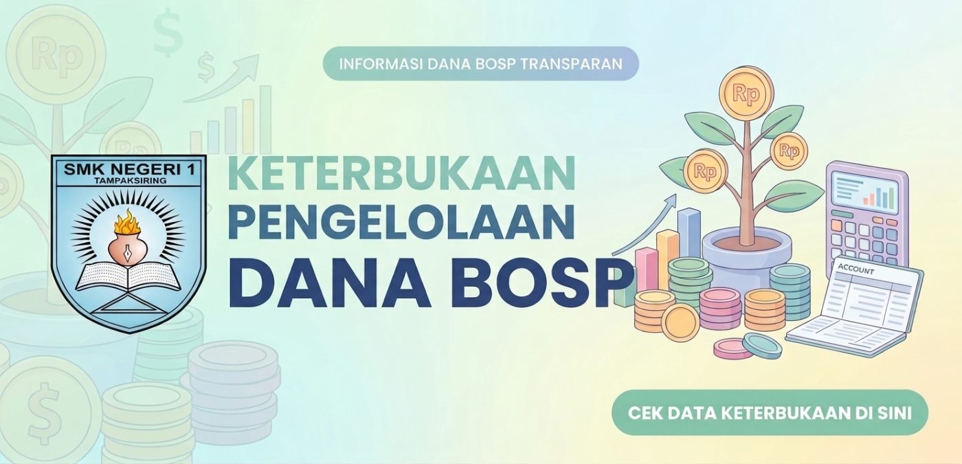 Website SMK Negeri 1 Tampaksiring