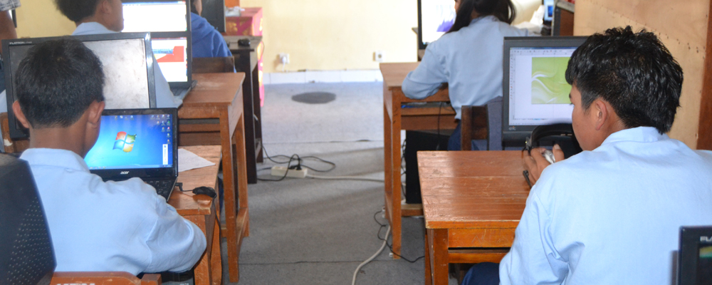 Website SMK Negeri 1 Tampaksiring